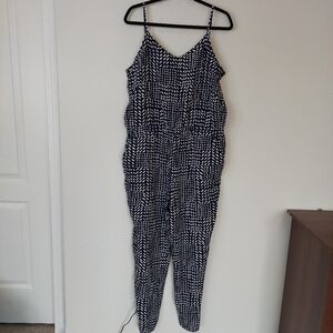 Ann Taylor Loft Jumpsuit Size Large
